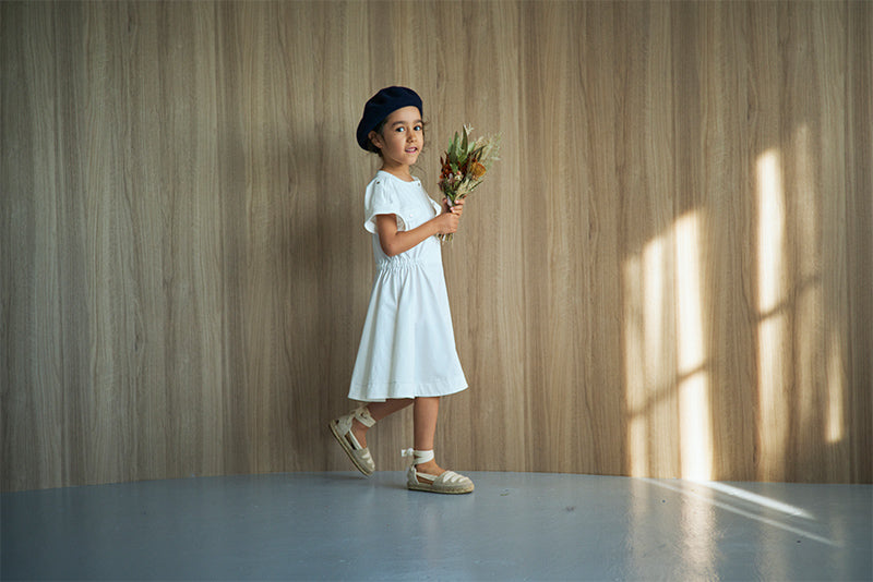 safari dress white