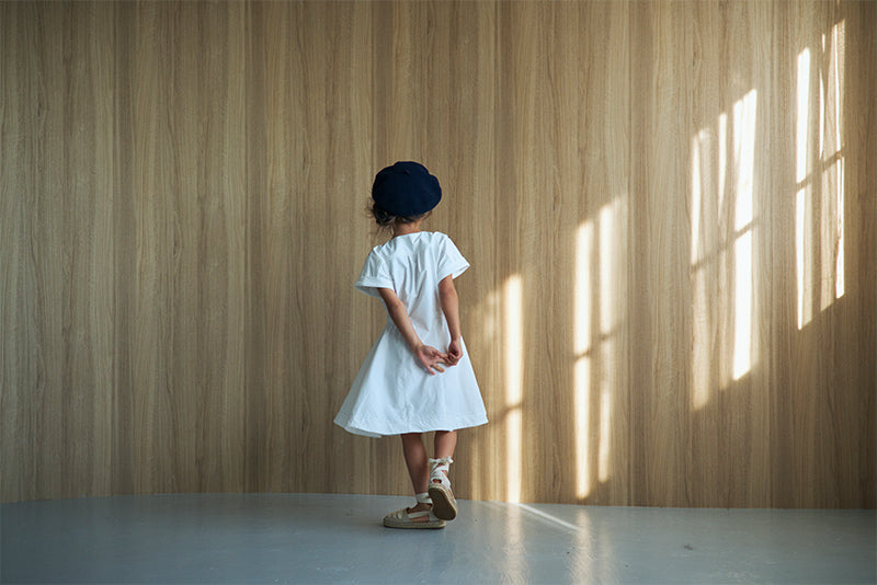 safari dress white