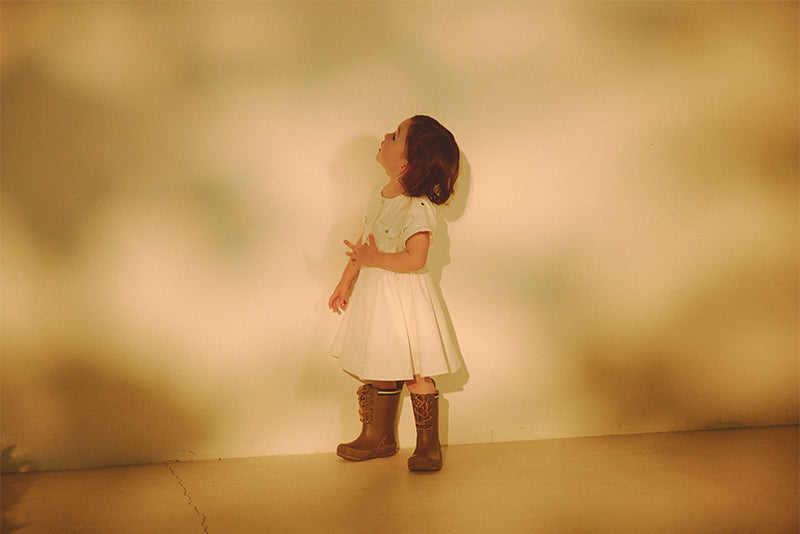 safari dress white