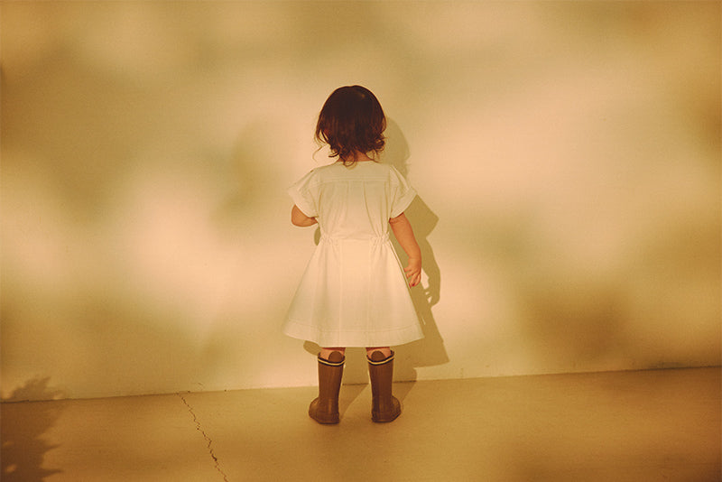 safari dress white