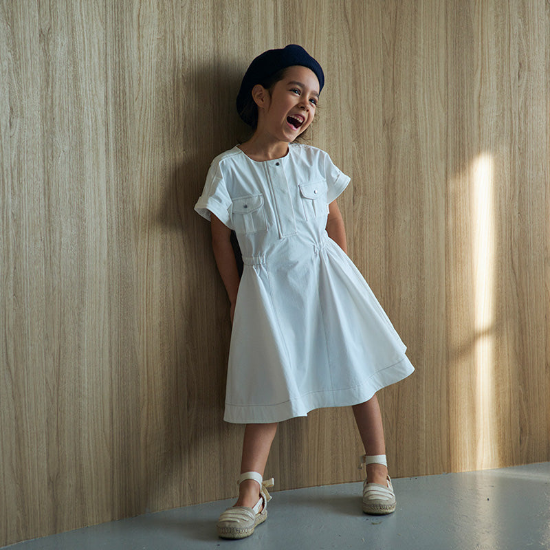 safari dress white