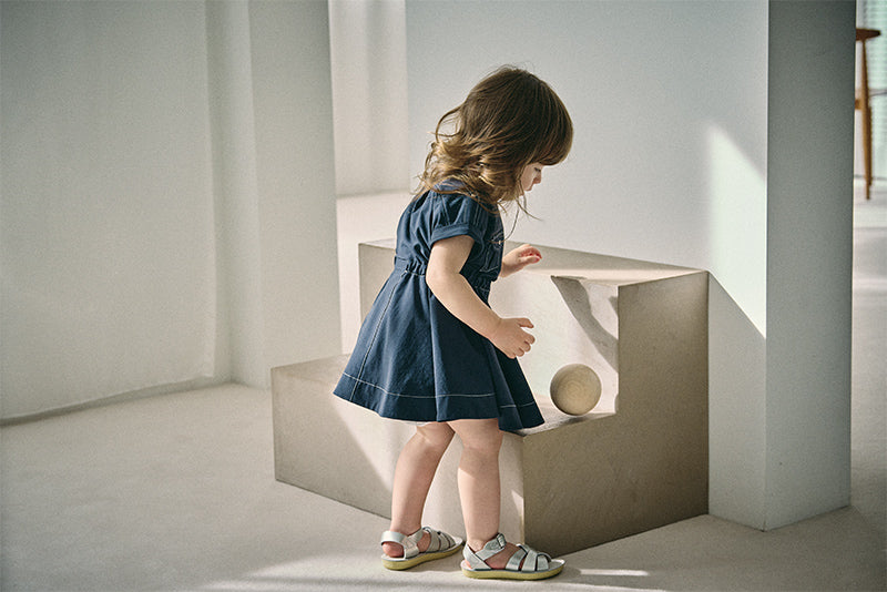 safari dress navy