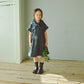 safari dress navy