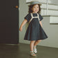 safari dress navy