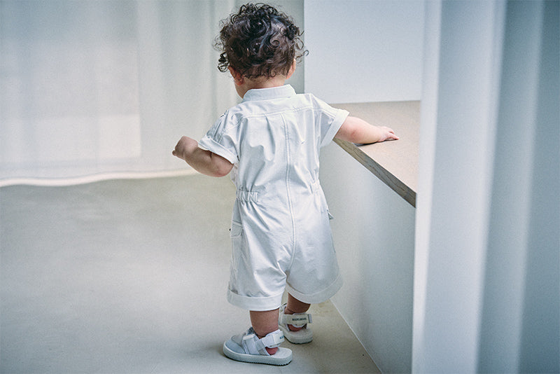 safari jumpsuits white