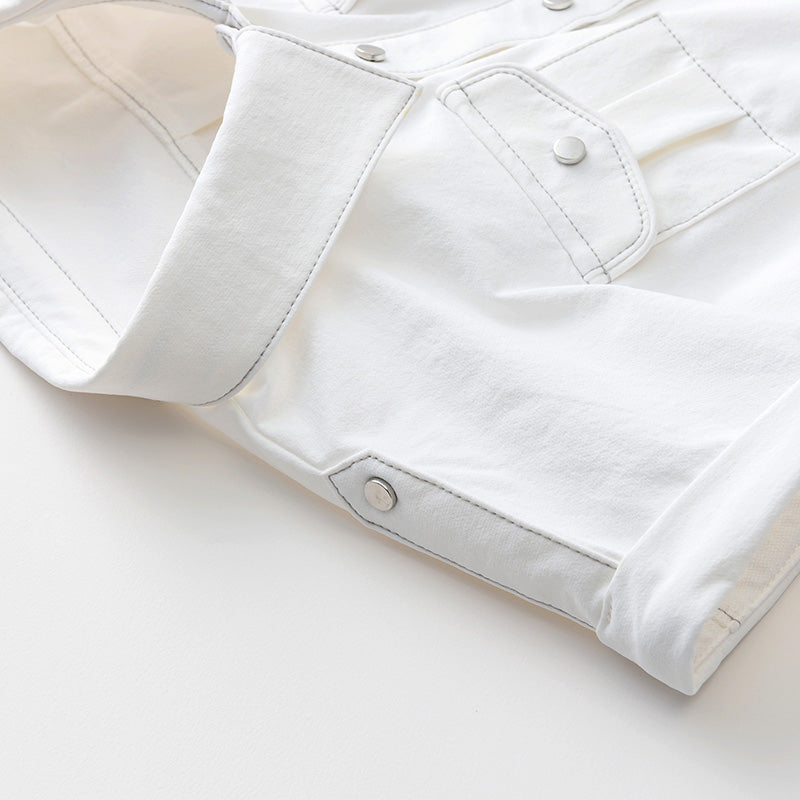 safari jumpsuits white