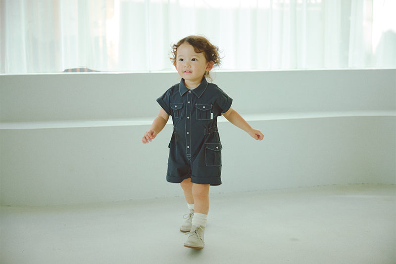 safari jumpsuits navy