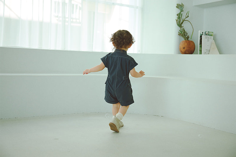 safari jumpsuits navy