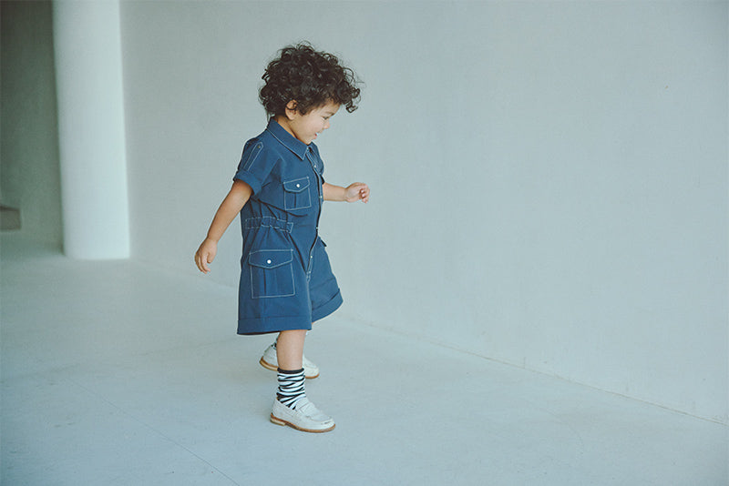 safari jumpsuits navy
