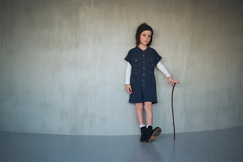safari jumpsuits navy