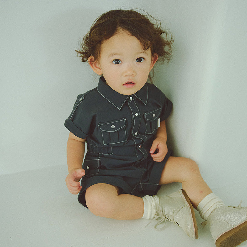 safari jumpsuits navy