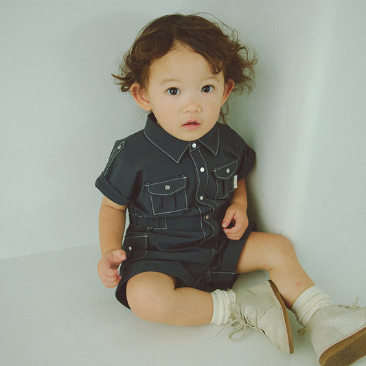 safari jumpsuits navy