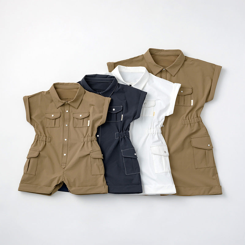 safari jumpsuits navy