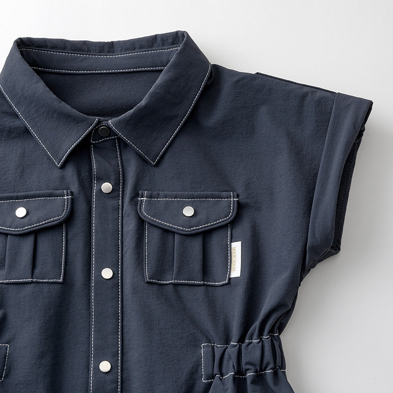 safari jumpsuits navy