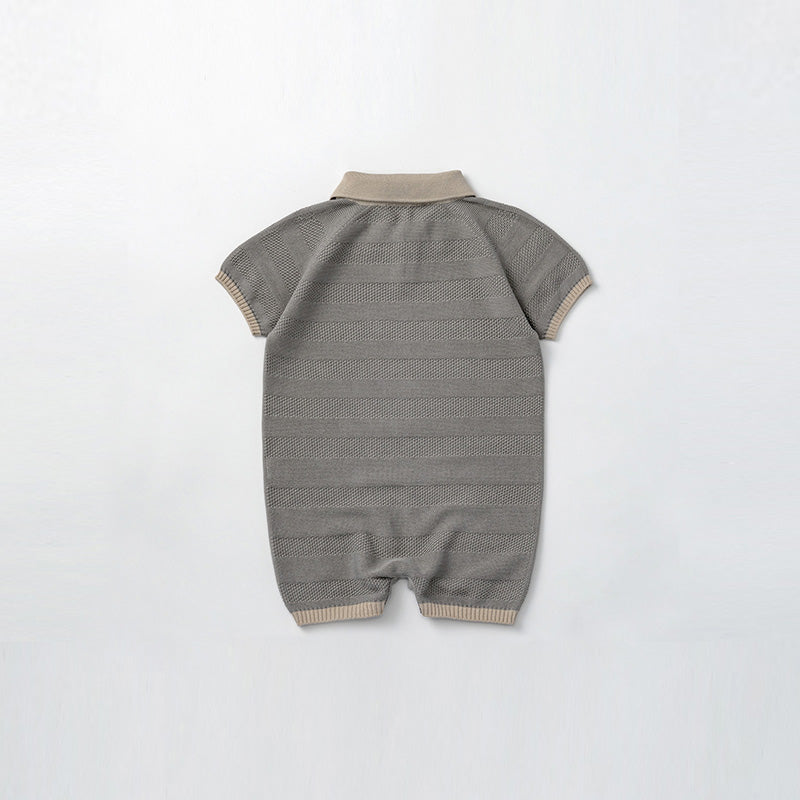 knit polo rompers nezu 70-80cm
