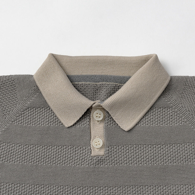 knit polo rompers nezu 70-80cm