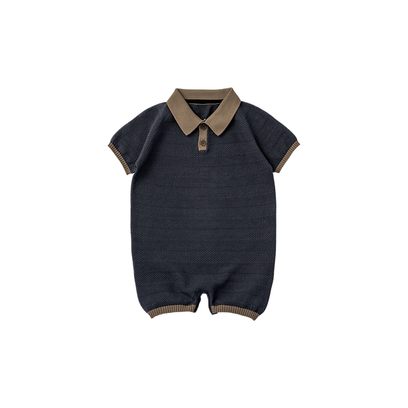 knit polo rompers ai 70-80cm