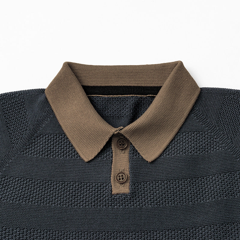 knit polo rompers ai 70-80cm