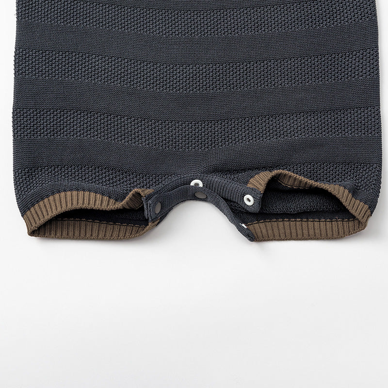 knit polo rompers ai 70-80cm