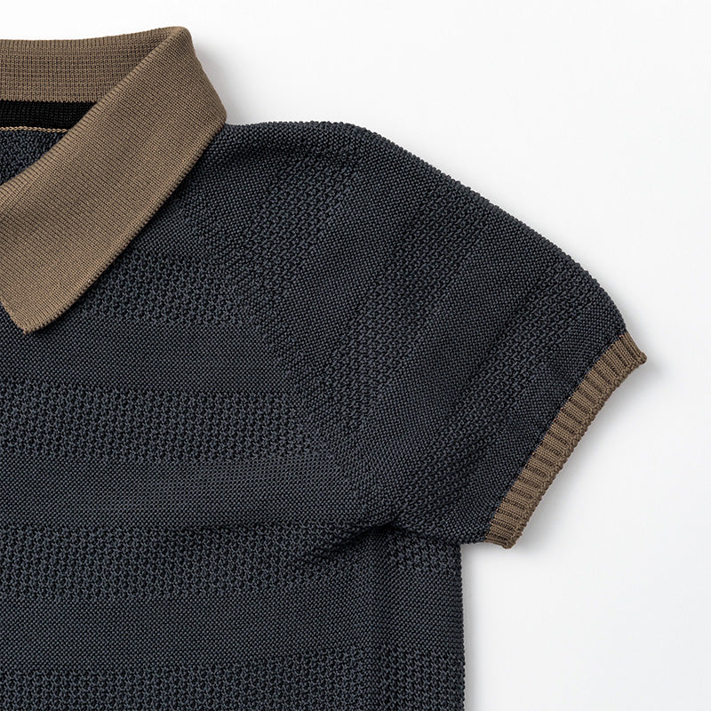 knit polo rompers ai 70-80cm