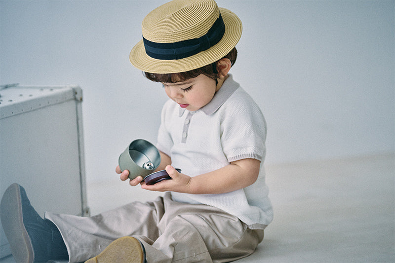 knit polo shirts shiro