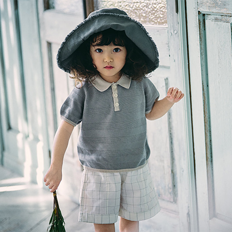 knit polo shirts nezu