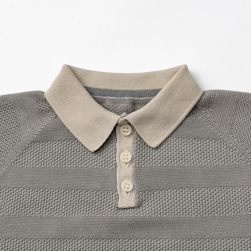 knit polo shirts nezu