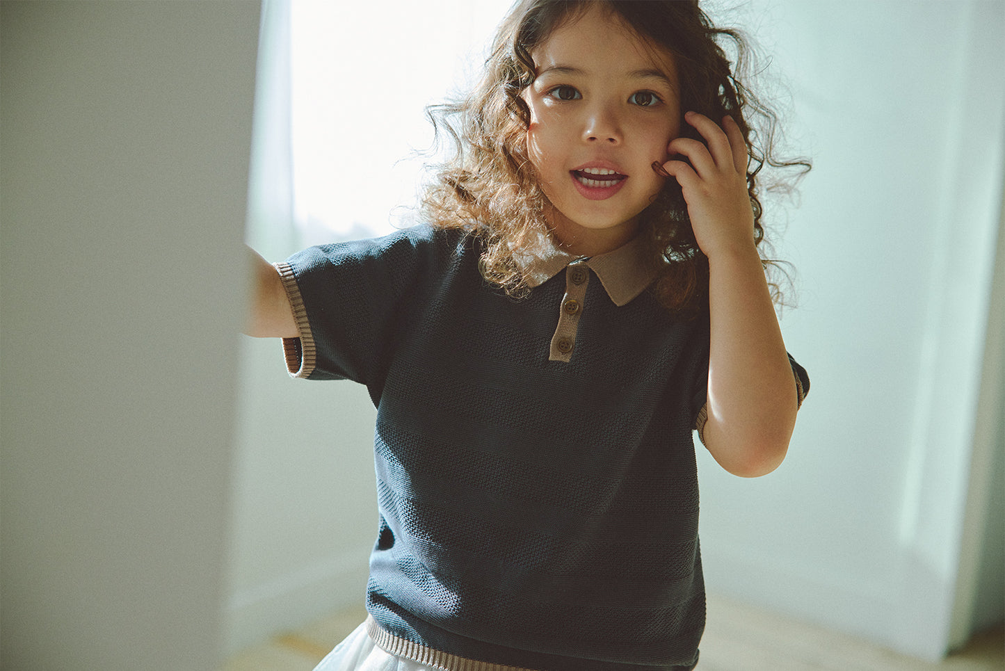 knit polo shirts ai