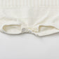 knit frill rompers shiro 70-80cm