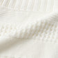 knit frill rompers shiro 70-80cm