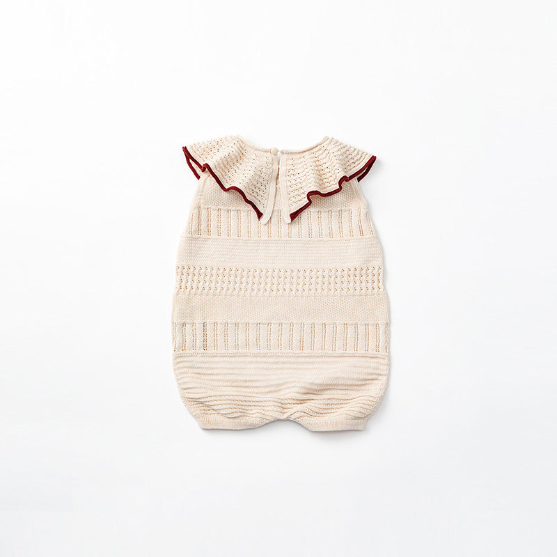 knit frill rompers beni 70-80cm