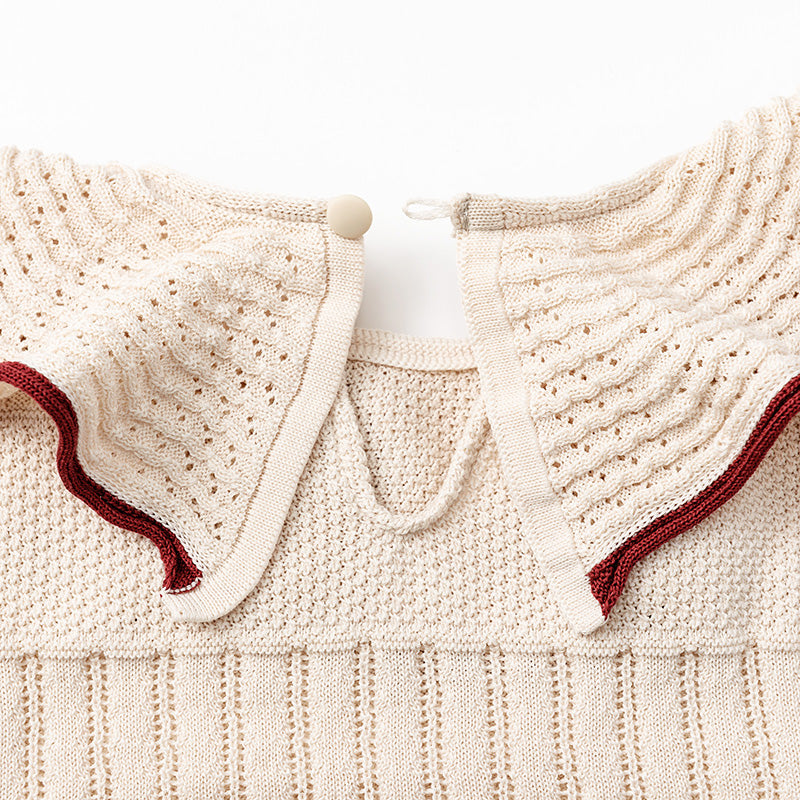 knit frill rompers beni 70-80cm