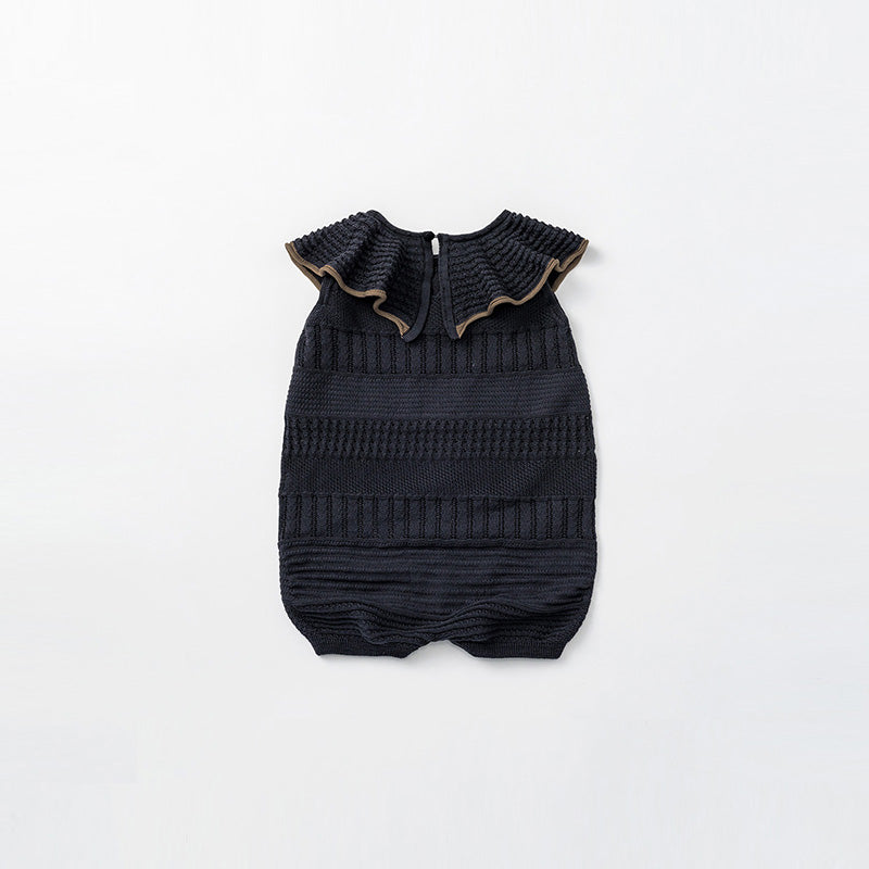 knit frill rompers ai 70-80cm