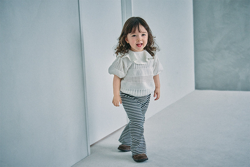 knit frill blouses shiro