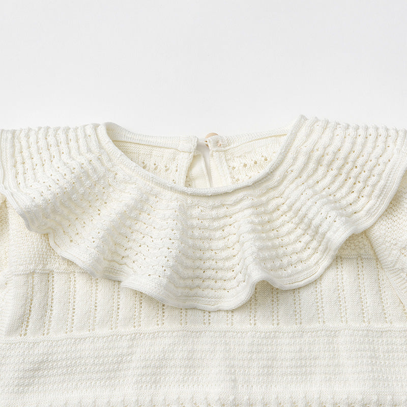 knit frill blouses shiro