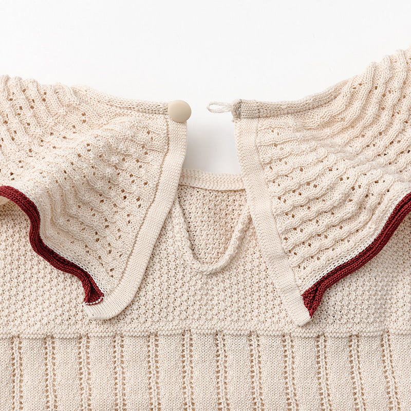 knit frill blouses beni