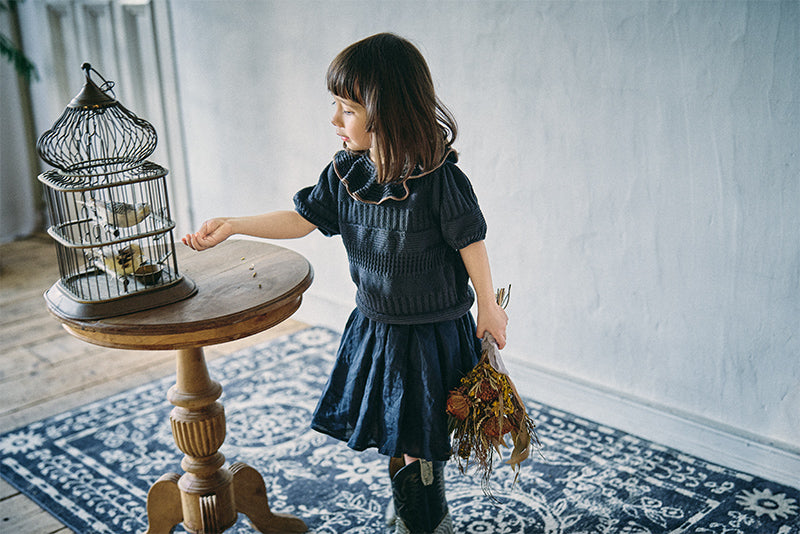 knit frill blouses ai