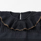 knit frill blouses ai