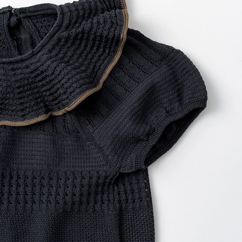 knit frill blouses ai
