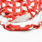 swimwear grid wave red