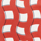 swimwear grid wave red