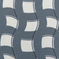 swimwear grid wave navy