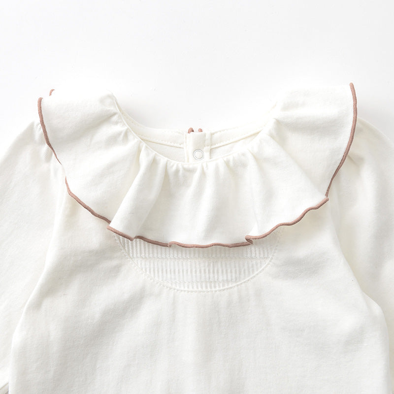 bodysuits pintuck frill