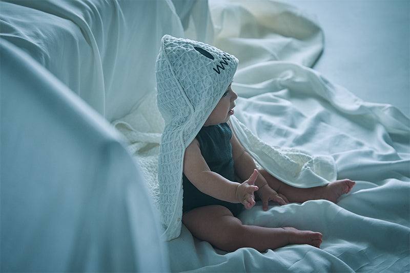 hooded towel ghost
