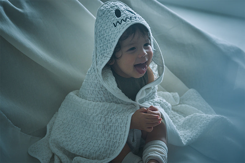 hooded towel ghost
