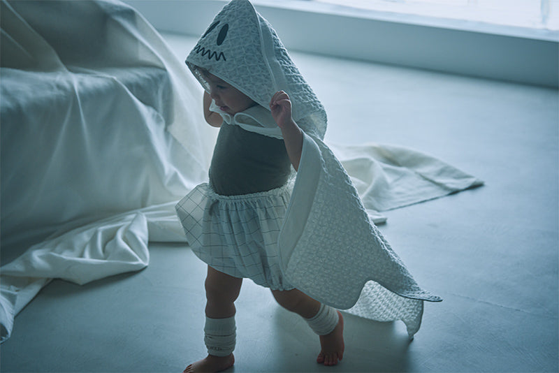 hooded towel ghost