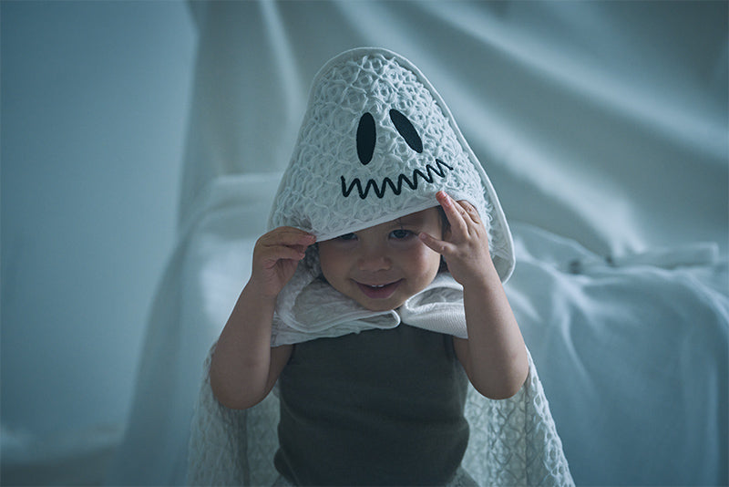 hooded towel ghost