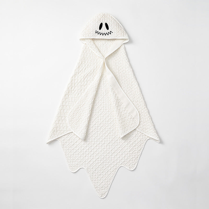 hooded towel ghost