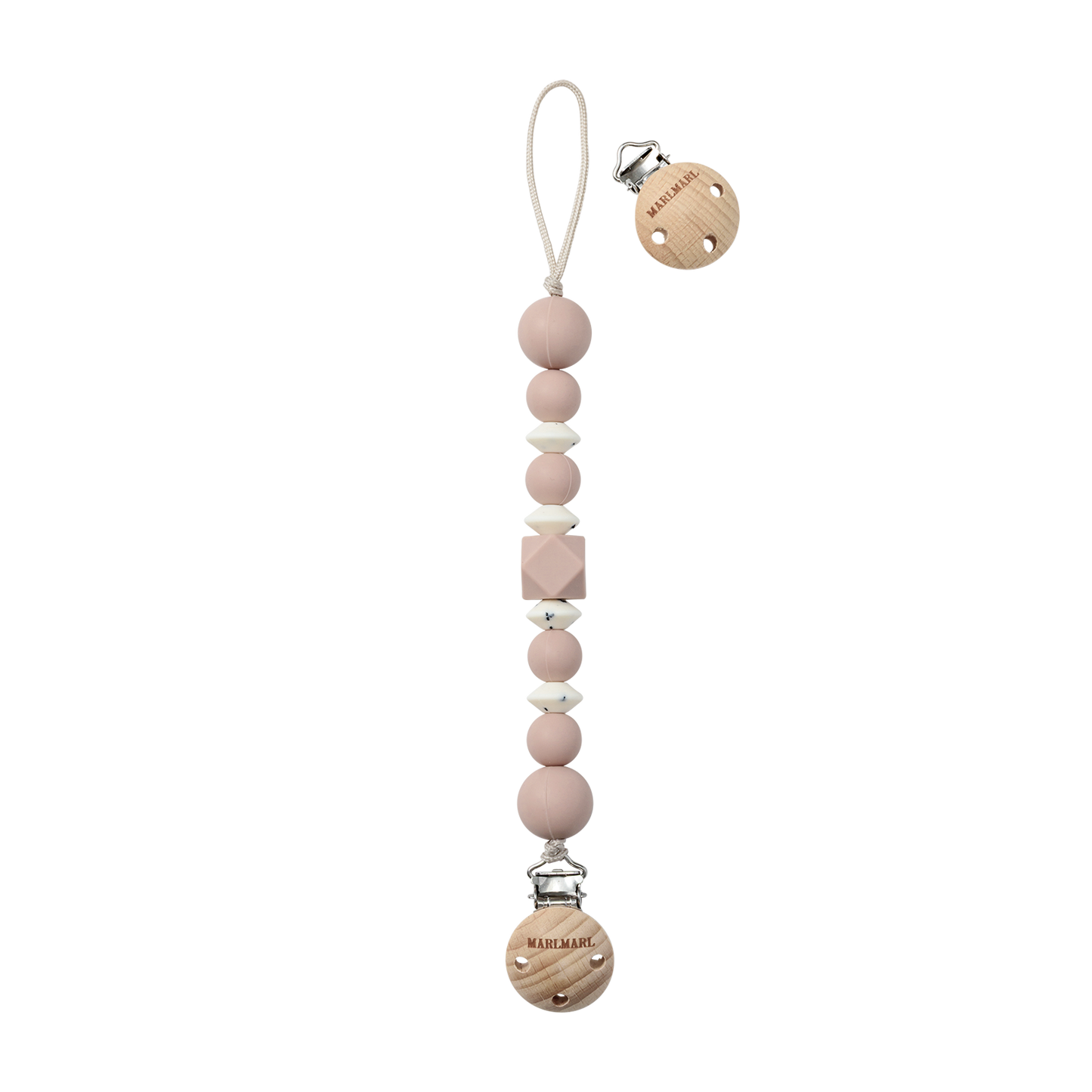 binky strap dot pink