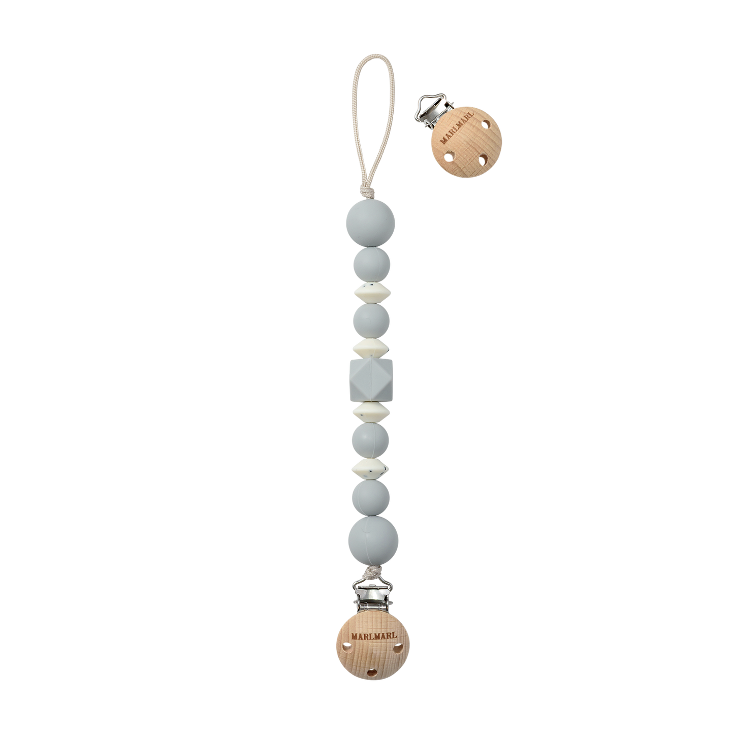 binky strap dot blue